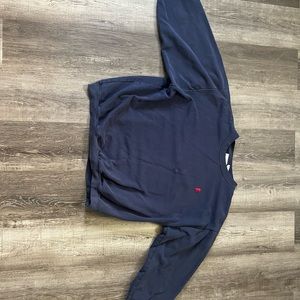 Walt Disney Navy Sweater stain on front Size Large